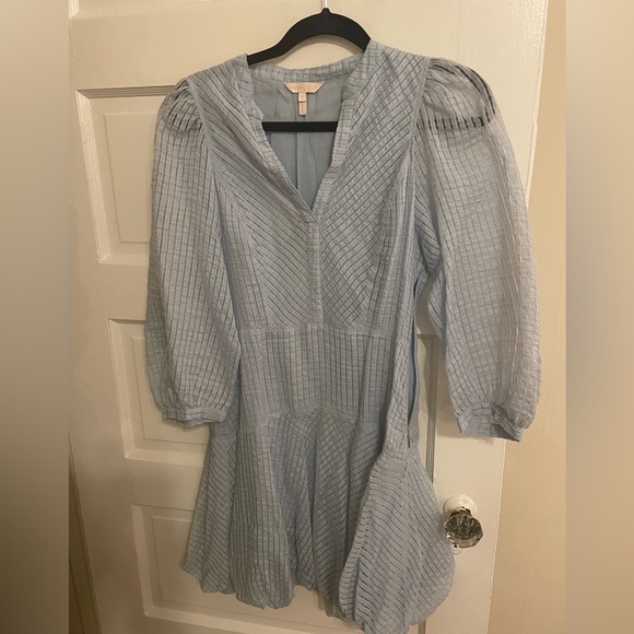 Rebecca Taylor puff sleeve bubble hem dress - Picture 13 of 16